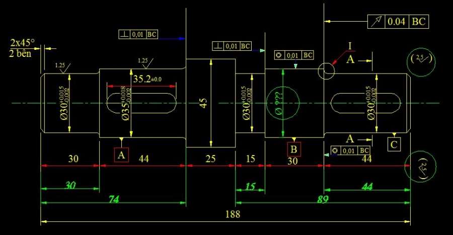 bản vẽ gia công cơ khí